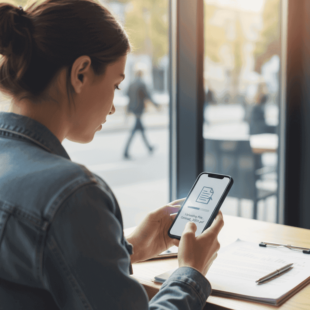 UPLOAD DOCUMENTS TO COMPLETE YOUR PROFILE